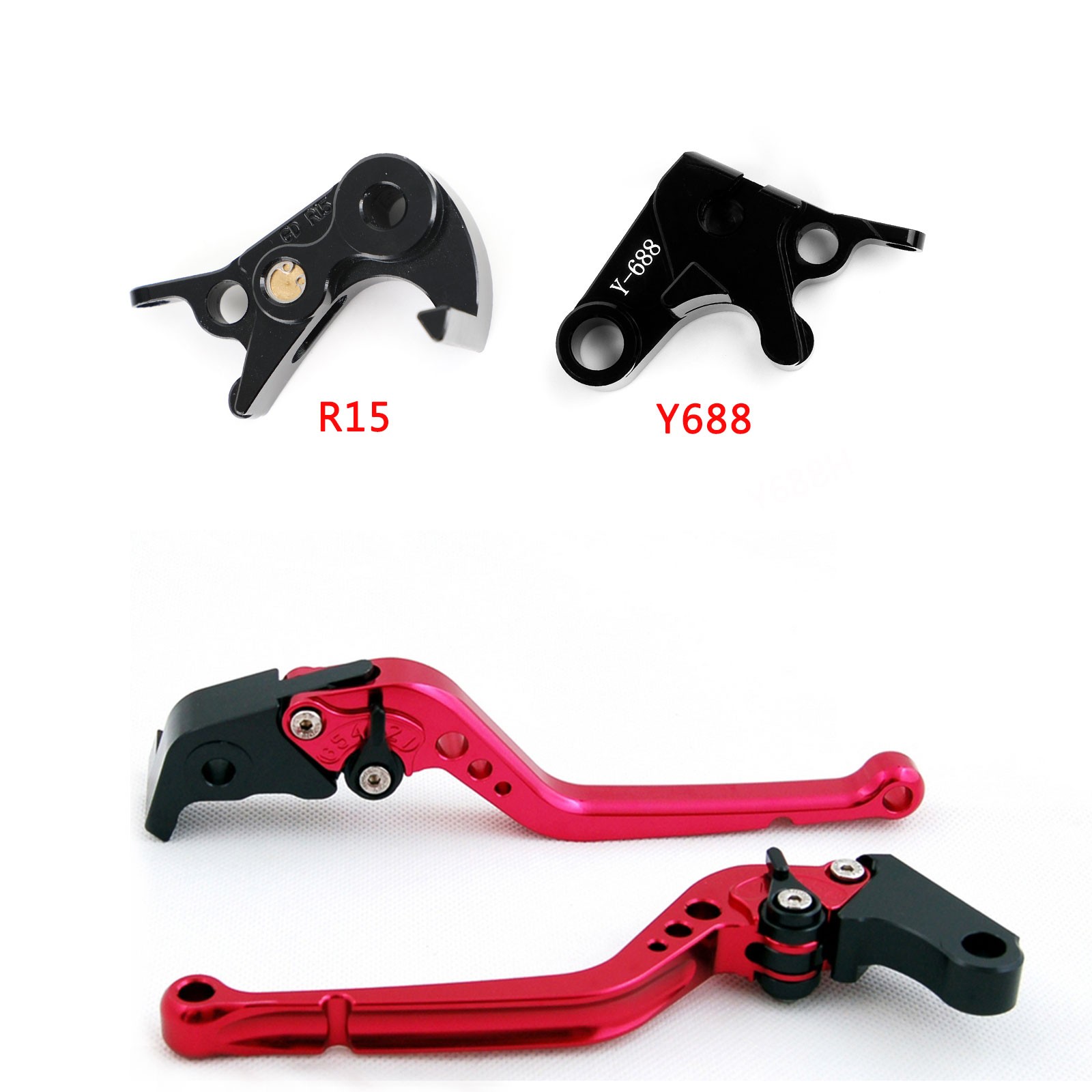 Long Clutch Brake Lever fit for Yamaha YZF R1/R1M/R1S 2015~2021 YZF R6 17~2020