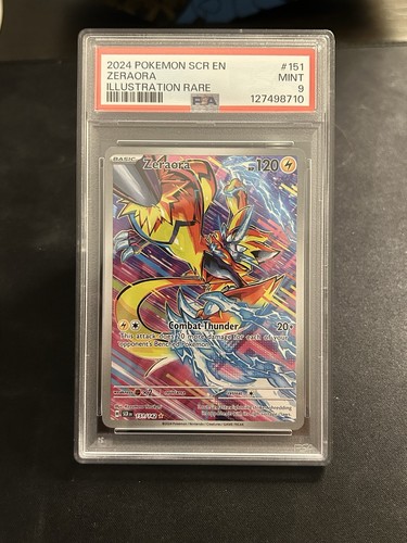 Zeraora graded PSA 9 for sale on eBay