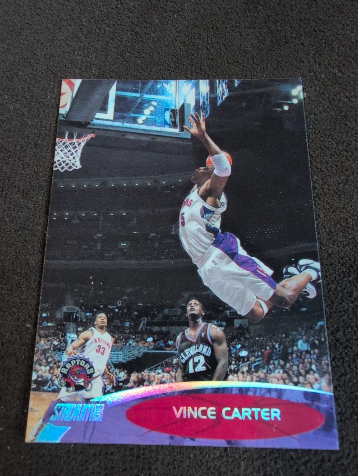 2000-01 Topps Stadium Club Vince Carter #17 HOF TORONTO RAPTORS NBA 