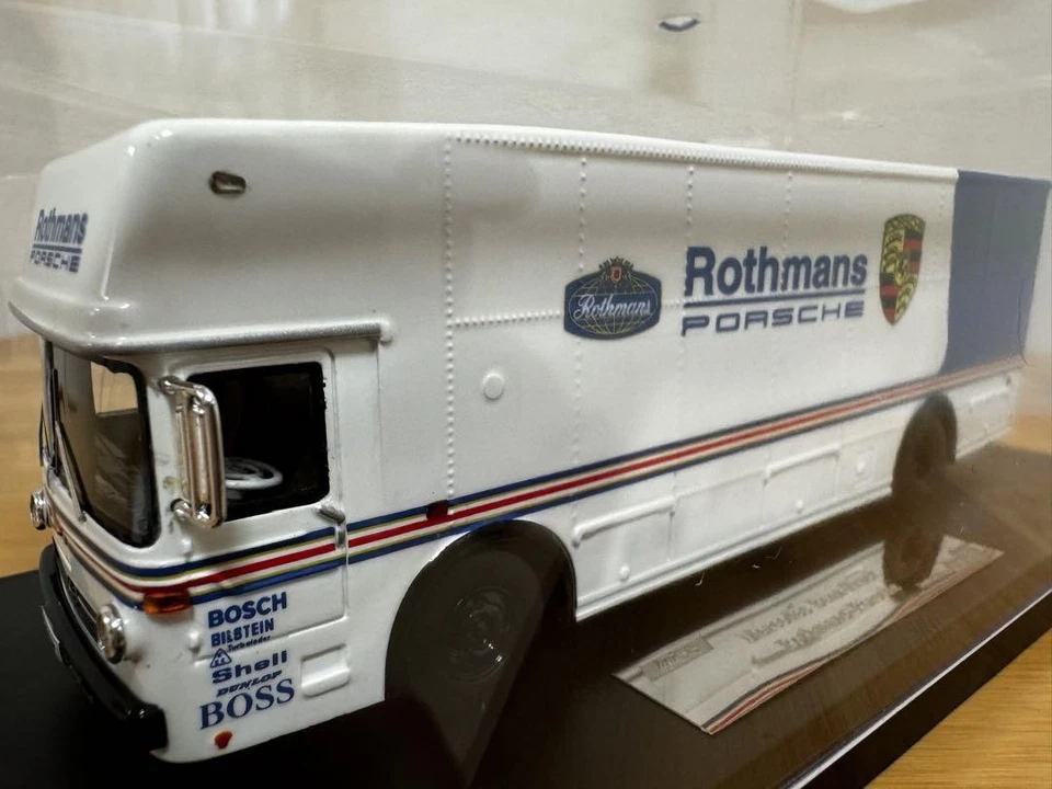 HPI 1/64 Benz Martini Porsche Transporter Edición Limitada Modelo 018/599 Foto 2 de 4