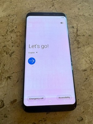SAMSUNG SM-G950U Galaxy S8 64gb Phone Black Sprint Shadows