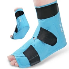 REVIX Large Ankle Ice Pack for Foot Discomfort, Reusable Gel Cold Pack with C...