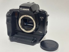 Canon EOS 5 Film SLR Camera with VG10 Grip Advanced Autofocus Features