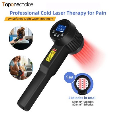 5W High Power Laser Therapy Device Adjustable Mode for Inflammation &Pain Relief