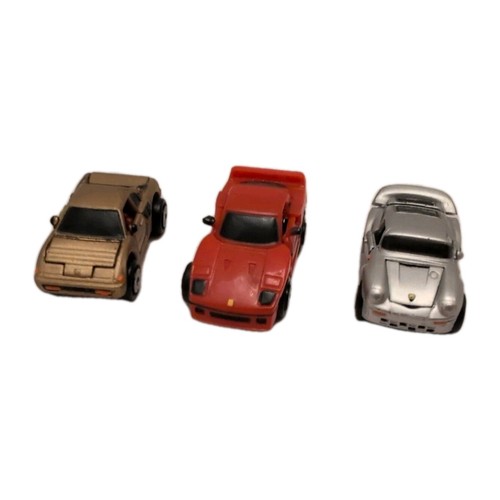 1989 GALOOB MICRO MACHINE DELUXE COLLECTION FERRARI F40 PORSCHE Türen öffnen LESEN