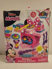 Cra-Z-Art Disney Minnie Mouse Softee Dough Mold N Play Kitchen Age 4 No Dough