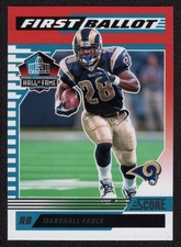 2025 PANINI SCORE NFL FIRST BALLOT HOF CARD -[ST. LOUIS RAMS]- 5 Marshall FAULK