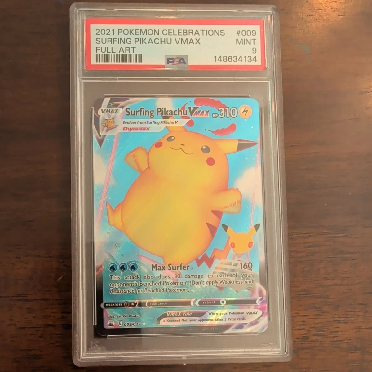 Pikachu Pokémon TCG Professional Sports Authenticator (PSA) Grade