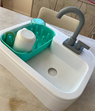 Lovevery Sustainable Play Sink with Drainer  Cups  for Parts Only 