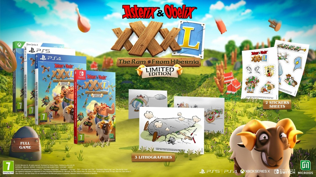Asterix & Obelix XXXL: The Ram From Hibernia - Limited