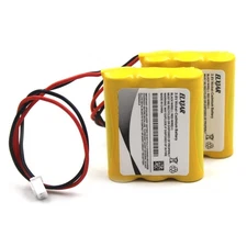 (2-Pack) 3.6V 600mAh Ni-CD Battery for PowerSonic A5289-1 OSA107 DISON KRH-15...