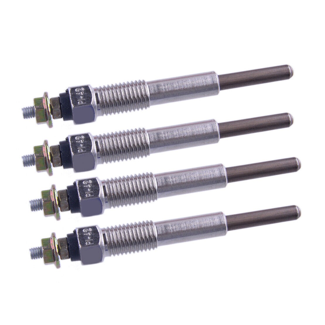 New 4X Glow Plug Fit For Isuzu C240 C190 C201 C221 4BA1 D500 4FA1 Diesel Engine