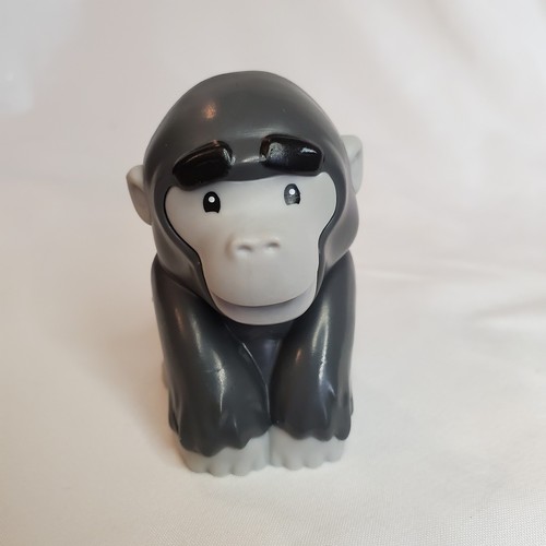 Fisher Price Little People GORILLA FIGURE Zoo Animals 2017 Zoo Safari