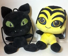 Miraculous Ladybug POLLEN And PLAGG Spirit Halloween Reflective Strap Lot of 2