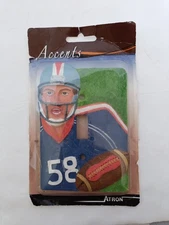 Atron 3D Single Light Switch Cover Football Player