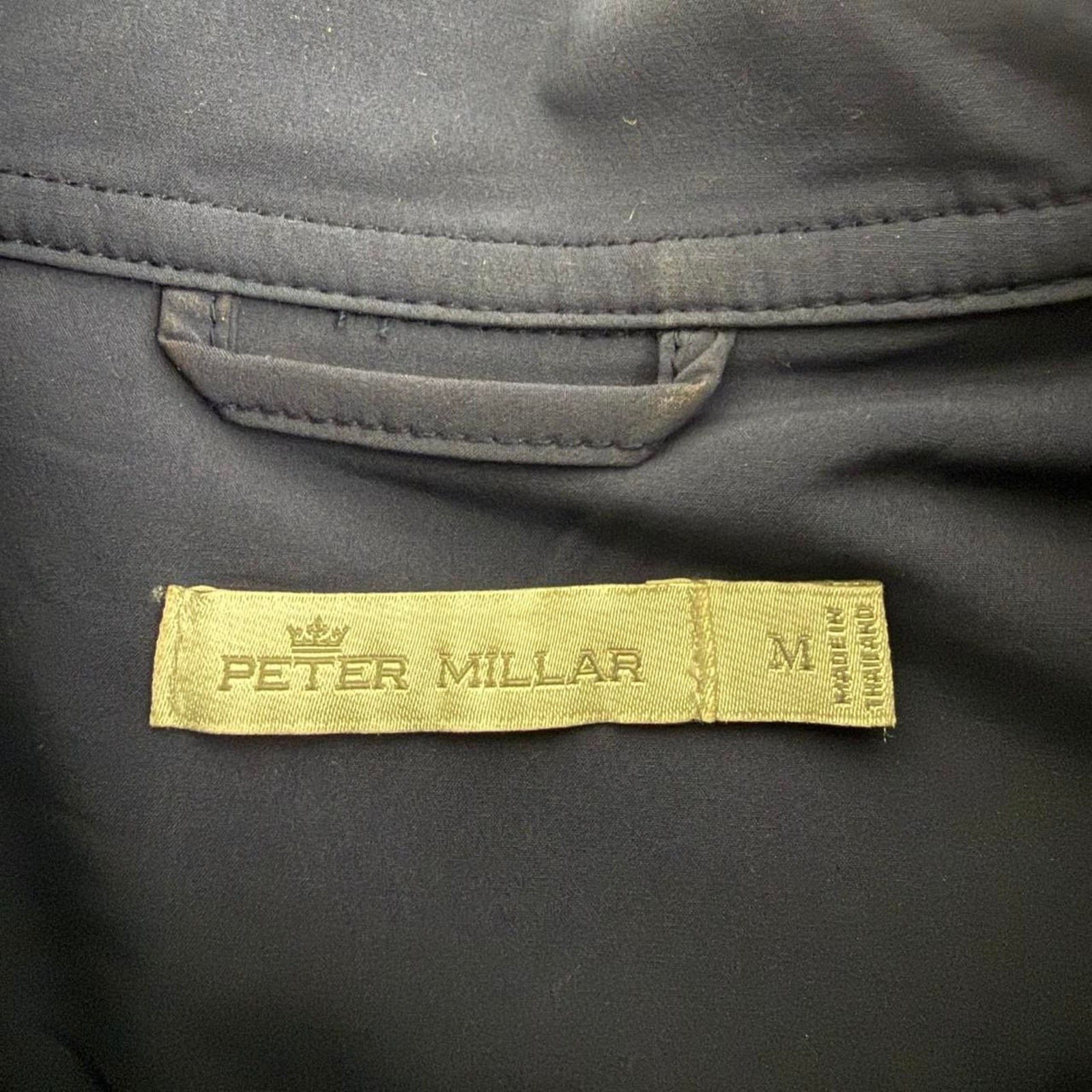 Peter Millar Outdoor Softshell Embroidered Blue P… - image 4
