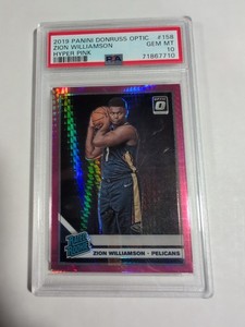 その他 PSA10 Zion Williamson Rookie Special RC Zion Williamson 19/20 Panini Hoops #296 Rookie PSA 10 Gem Mint | eBay
