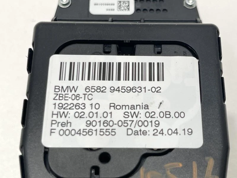 2017-2022 BMW 530i iDRIVE ИНФОРМАЦИОННЫЙ ПЕРЕКЛЮЧАТЕЛЬ ДИСПЛЕЯ ЧЕРНЫЙ TC:IO475 61K 55192 - Изображение 2 из 4