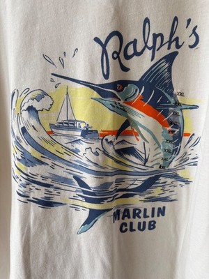 NWT POLO RALPH LAUREN RALPH'S MARLIN CLUB T SHIRT MEN'S  XXL Classic Fit $85.00