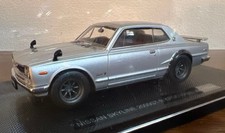 EBBRO Nissan Skyline 2000GT-R KPGC10 1/43 Diecast Model Arrow Wheels