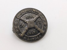 NRA Pro Marksman 50 Feet Award Lapel Pin