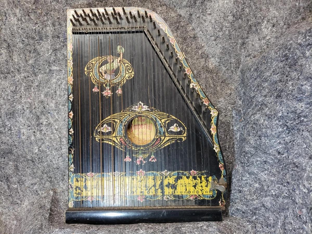 老式自鸣筝、齐特琴| eBay