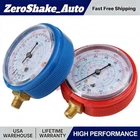 HVAC A/C Air Refrigeration High & Low Pressure Gauge Set for R410A R134A R22