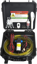 12V Electric Fuel Transfer Pump Kit - Moves up to 85 Gallons of Gas or Diesel pe