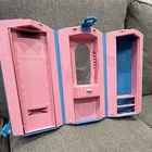 Vintage Mattel Barbie Tri-Fold Home Office Closet 1984 Take and Carry Case