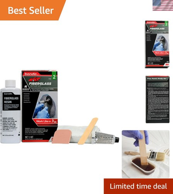 #ad #ad Fiberglass Resin Repair Kit Waterproof Quick Sanding for Easy Auto Body Fixes $40.99
