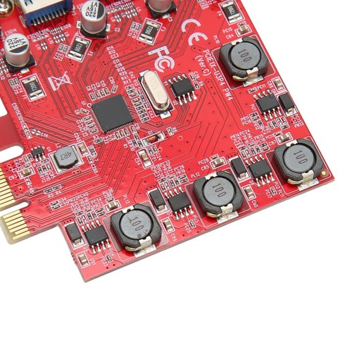 4 Ports 5Gbps USB 3.0 PCI Express Expansion Card For 11 10 For Server FY - Afbeelding 14 van 22