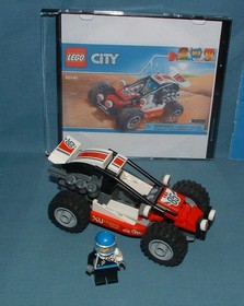CITY, RACE SETS 60053 CAR / 30314 GO-CART / 60145 BUGGY - LEGO - USED