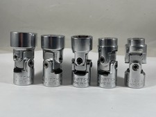 Vintage Craftsman Usa 38 Drive Swivel Socket Lot Of 5 38 12 916 58 1116