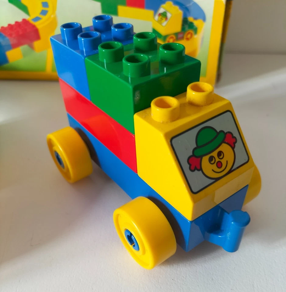 LEGO DUPLO 2284 Boîte verte complète – Jeu de construction 1½–5 ans Vintage - Photo 3/4