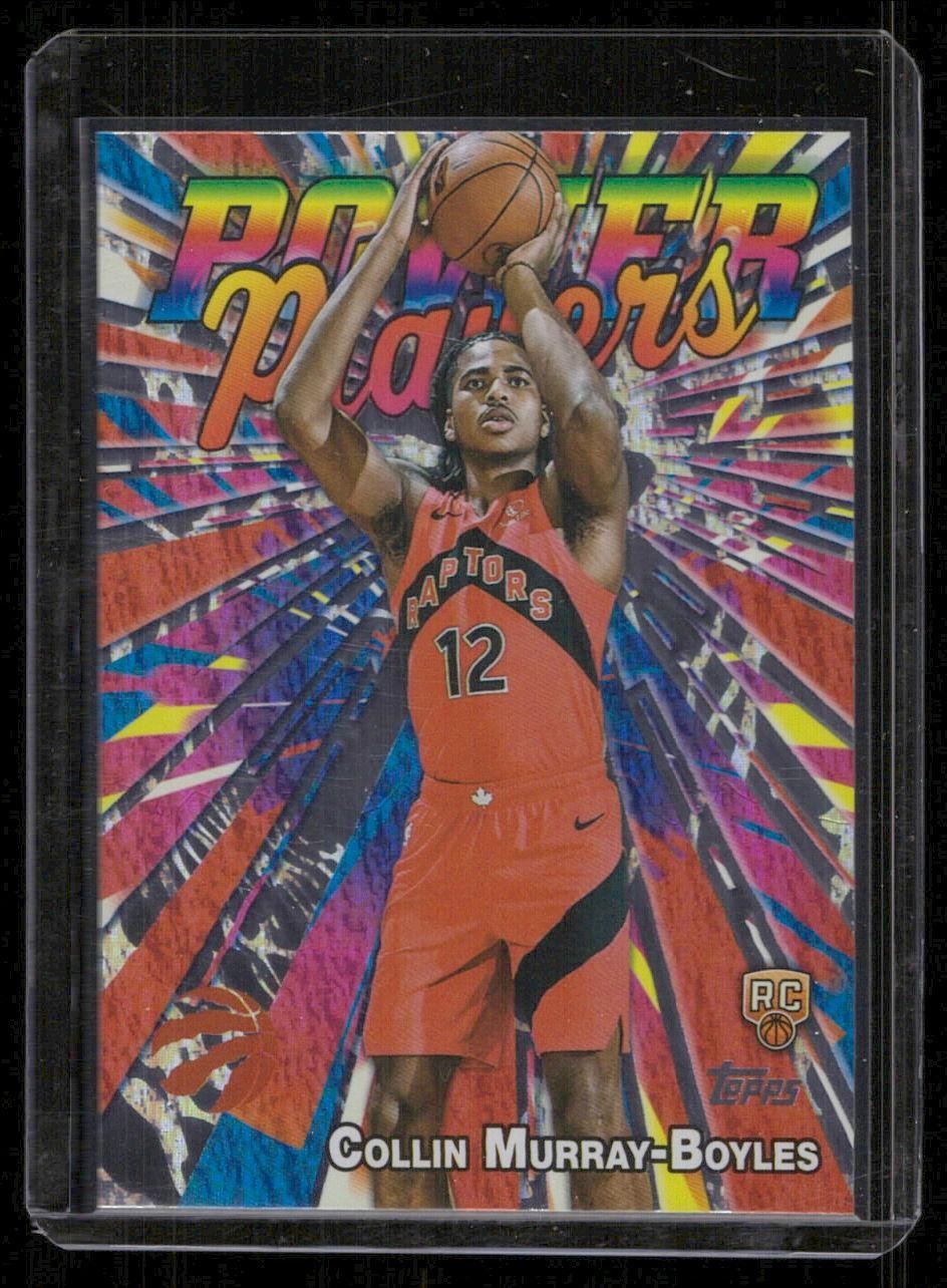 Collin Murray-Boyles 2025-26 Topps #PP-19 Power Players Toronto Raptors