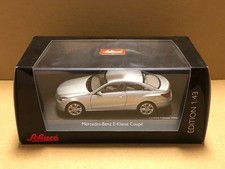 Schuco 1/43 Mercedes Benz E Class Coupe silver C207 Schuco 1/43 Mercedes Benz E
