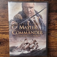 MASTER AND COMMANDER The Far Side Of The World DVD 2003 Russell Crowe NEW SEALED