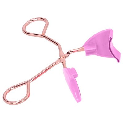 Magnetic Lashes Clip, Glue Free Eyelashes Rose Gold Handle Purple