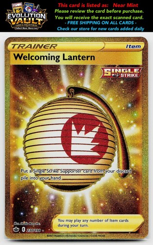 SWSH06: Chilling Reign #230/198 Welcoming Lantern (Secret)