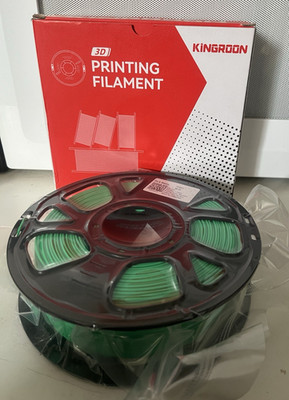 KINGROON 3D PRINTER FILAMENT NPLA007 PLA BASIC MATT SILK HIGH SPEED 1.75mm GREEN