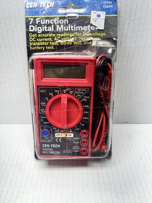 7 Function Digital Multimeter From Cen-tech
