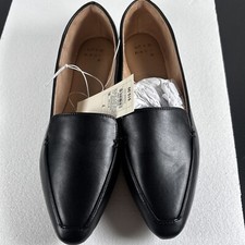 A New Day Hayes Women's Black Flat Loafers with Memory Foam Insole Size 7