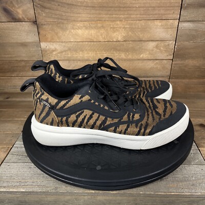 Vans Women's Size UltraRange Rapidweld Woven Tiger Black