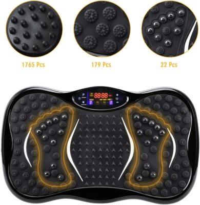 Vibration Plate Fitness Vibrating Machine Oscillating Platform W/ 5X Bands 150kg | eBay Vibration Plate Fitness Vibrating Machine Oscillating Platform W/ 5X Bands 150kg | eBay