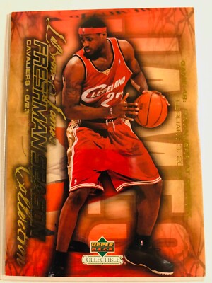 lebron james upper deck freshman season