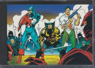 1992 ウルヴァリン \"FROM THEN 'TIL NOW\" II 全90種 1992 WOLVERINE FROM THEN TILL NOW SERIES II COMPLETE 90 CARD SET X