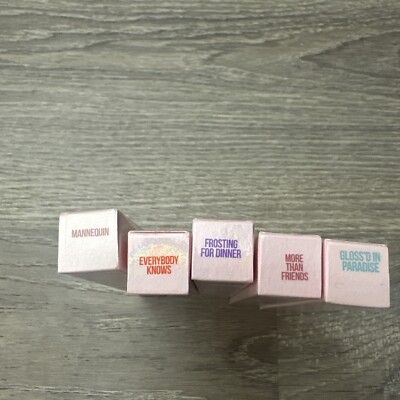 Jeffree Star Supreme Gloss Full Pigment Lip Bundle Of 5