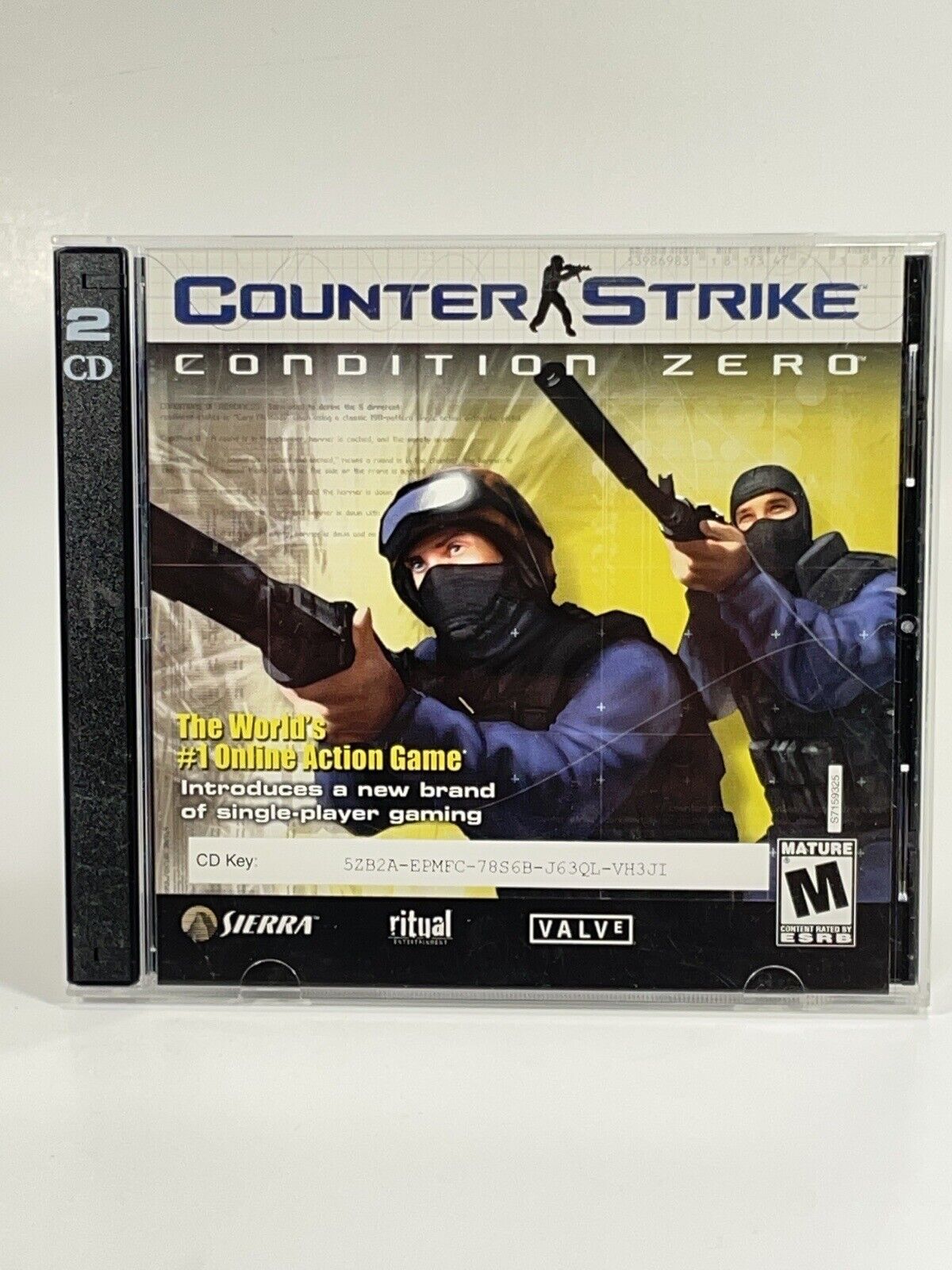 Jogo - Counter Strike Condition Zero (Original pc Raro) em