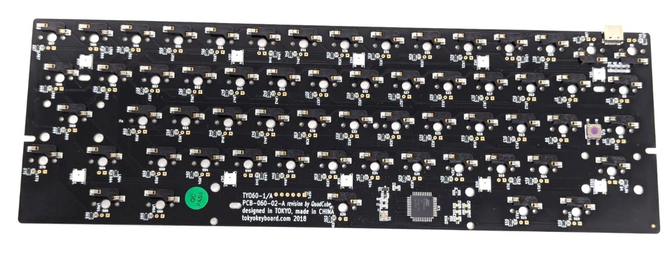 Massdrop X TOKYO60 Keyboard Kit, Season 4 Silver MDX-35199-1 - Image 2 of 4