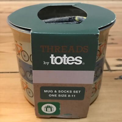 Threads by Totes RADBECHER & SOCKEN Einheitsgröße 8-11 NEU